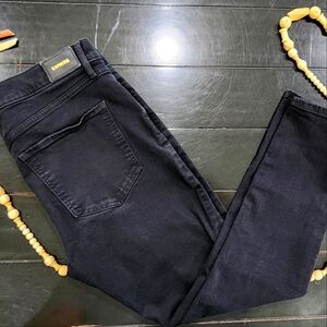Express jeans: 12R Skinny-Mid Rise black